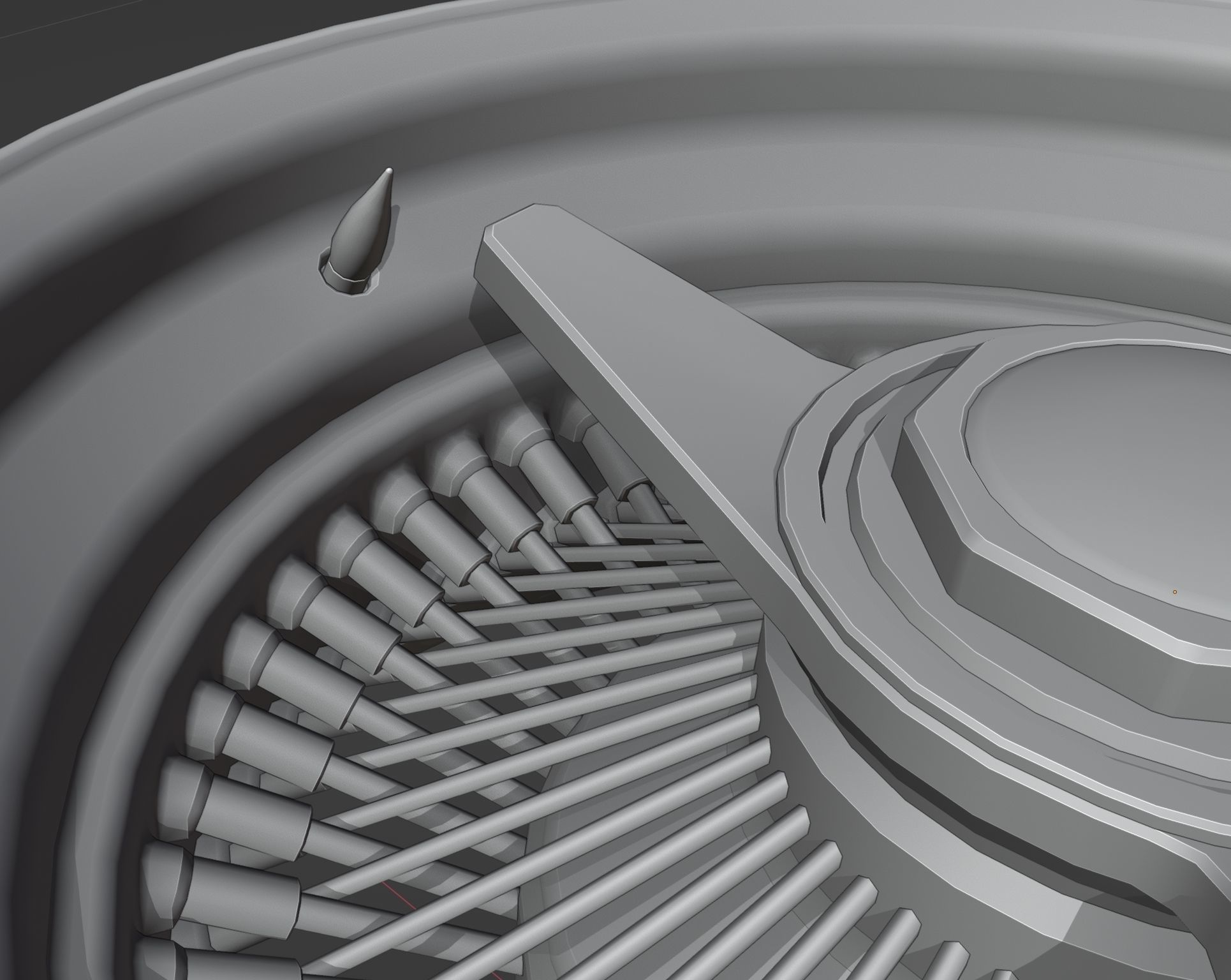 Lowrider Wire - Wheels - Game Ready Low-poly 3D model_7