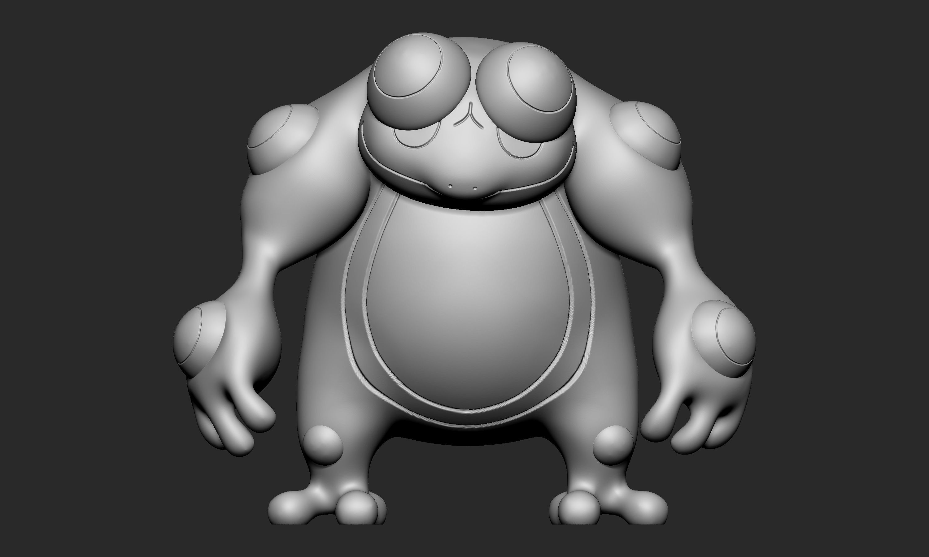 Pokemon - Seismitoad with 2 poses 3D print model_3