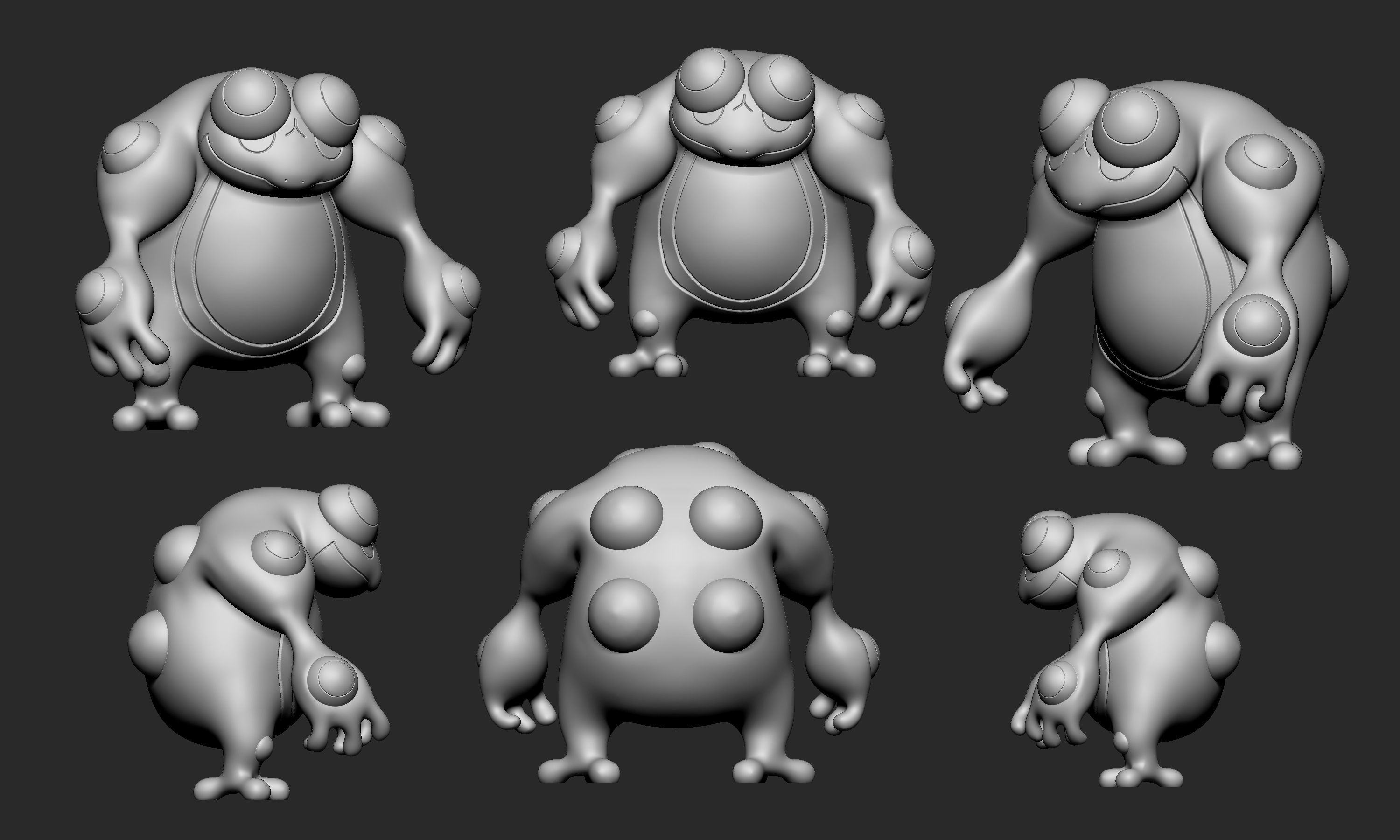 Pokemon - Seismitoad with 2 poses 3D print model_4