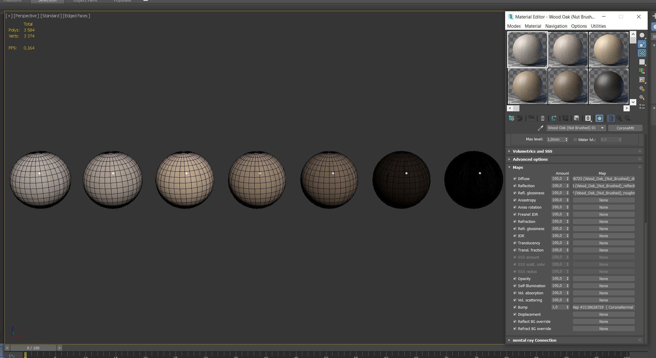 Wood materials Oak - 7 colors - set 08 Texture_10