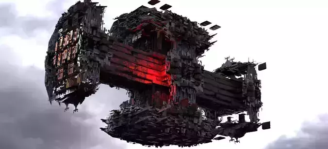 Dark Cyberpunk Solar Cross City 