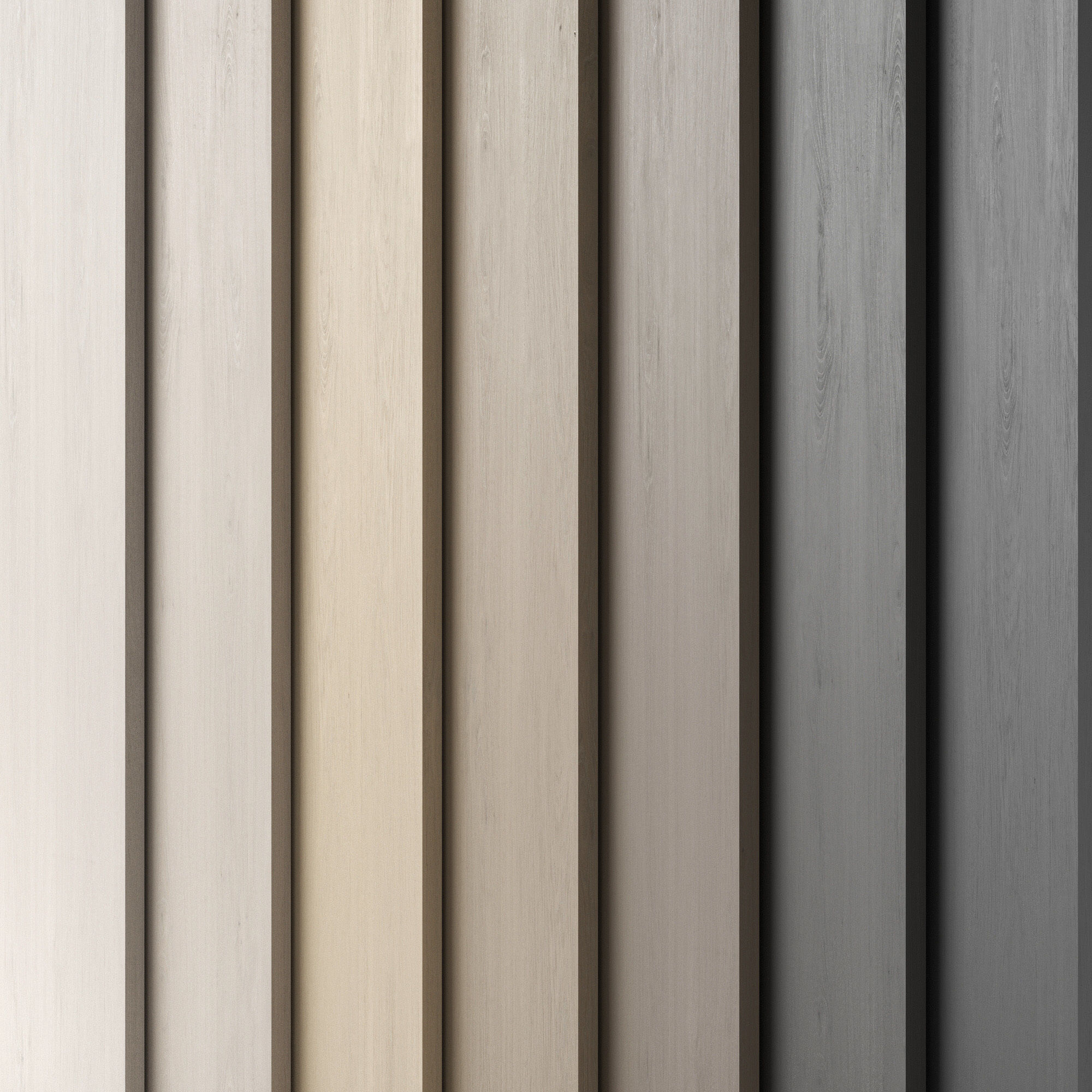 Wood materials Oak - 7 colors - set 10 Texture_1