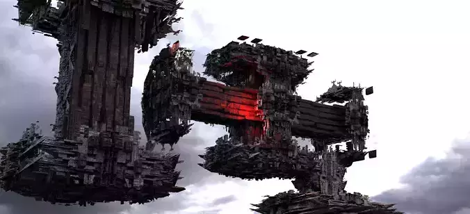 Dark Cyberpunk Solar city 5