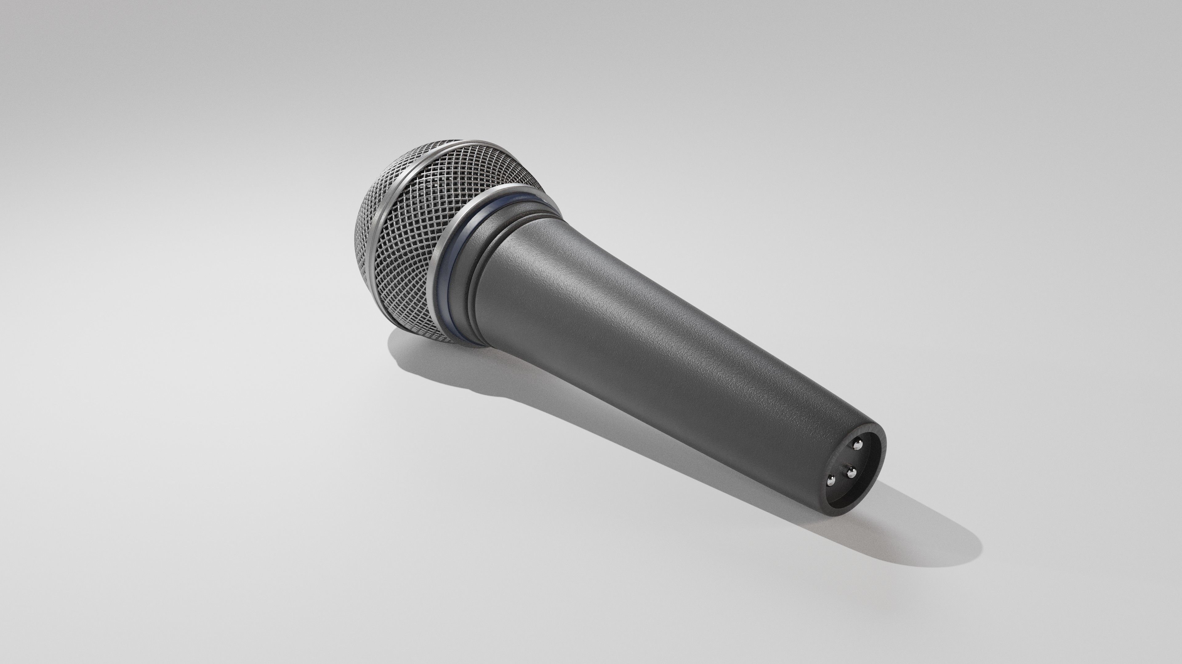 Microphone 3D model_3