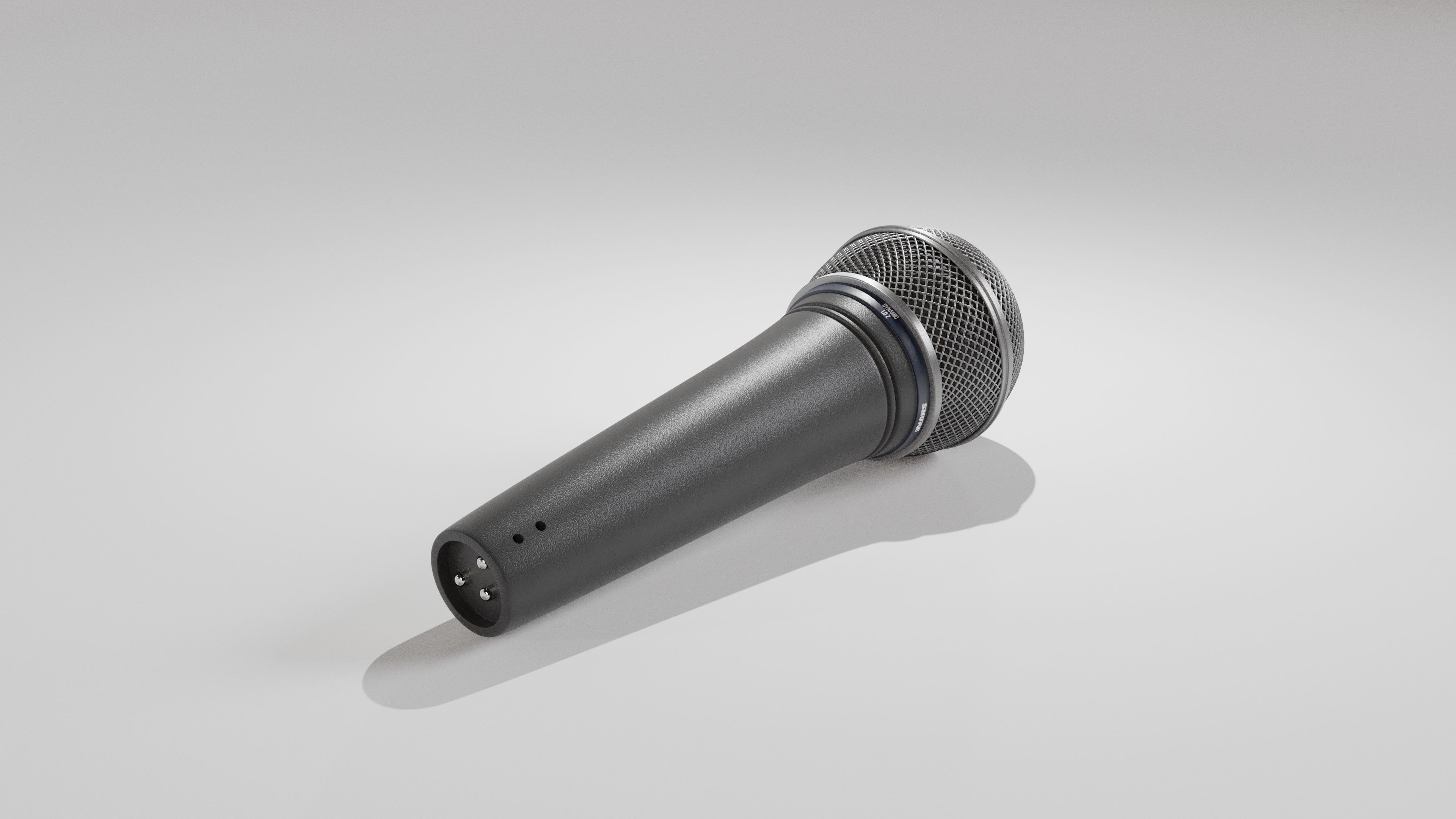 Microphone 3D model_1