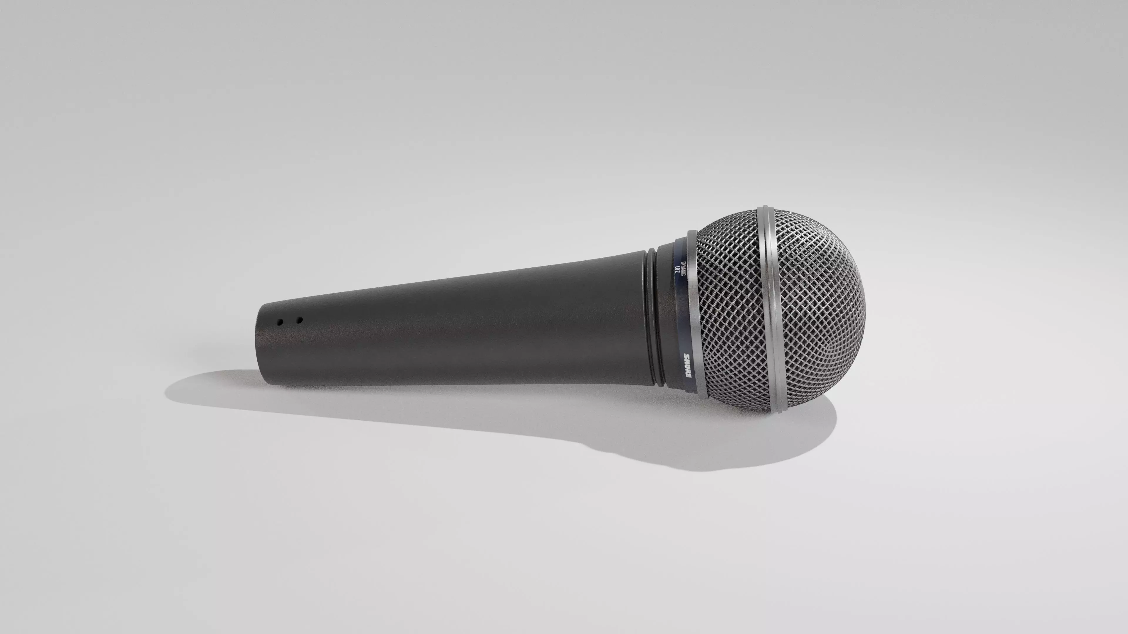 Microphone 3D model_0