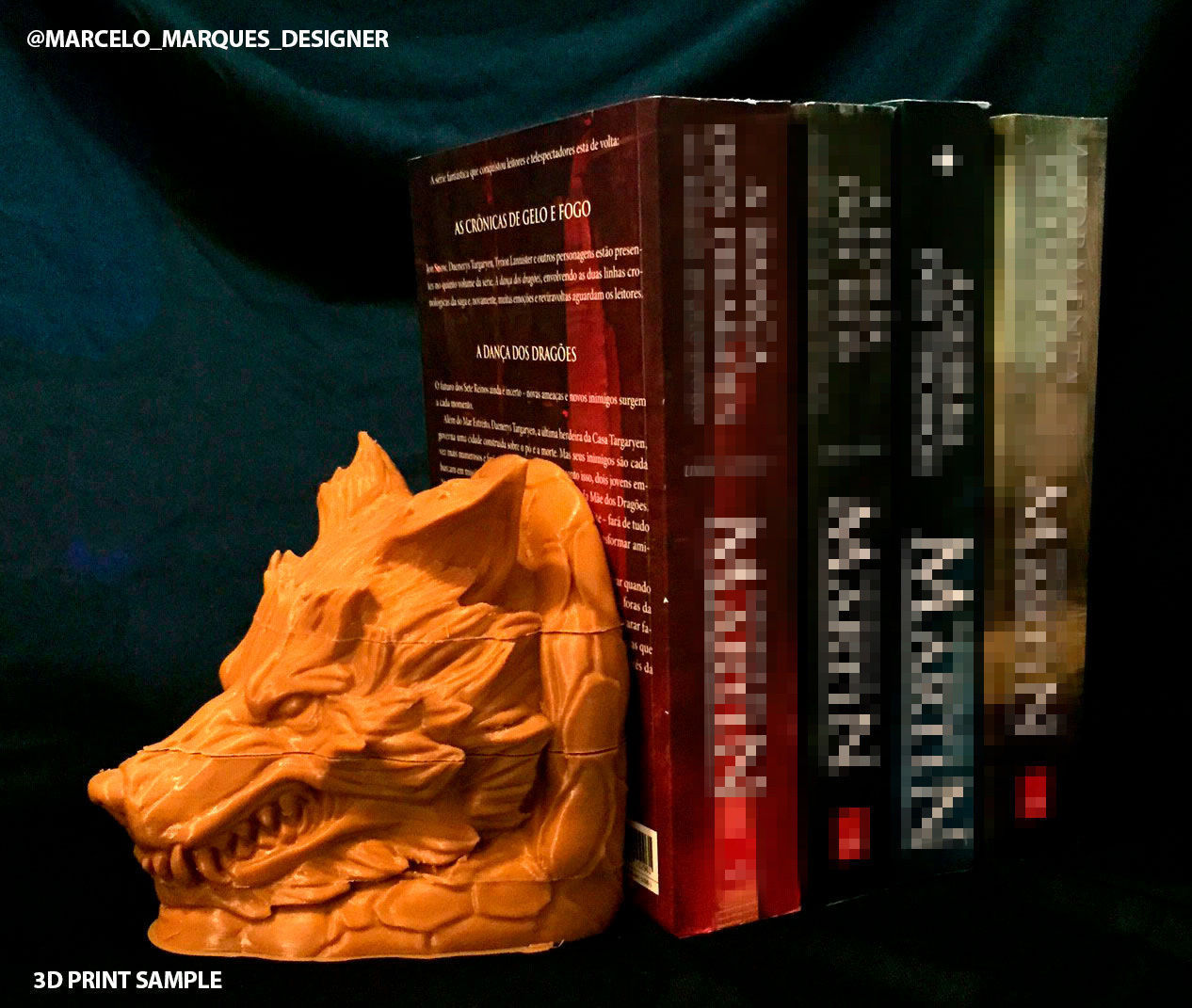 Wolf Head 3D print model_6