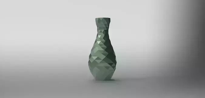 Low Poly VASE geometric