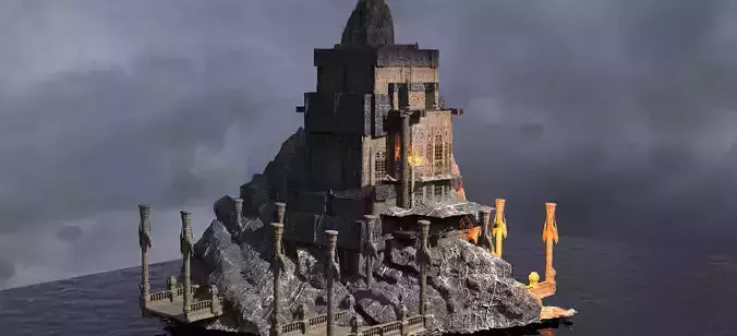 Mining Drake Tower Kit bash