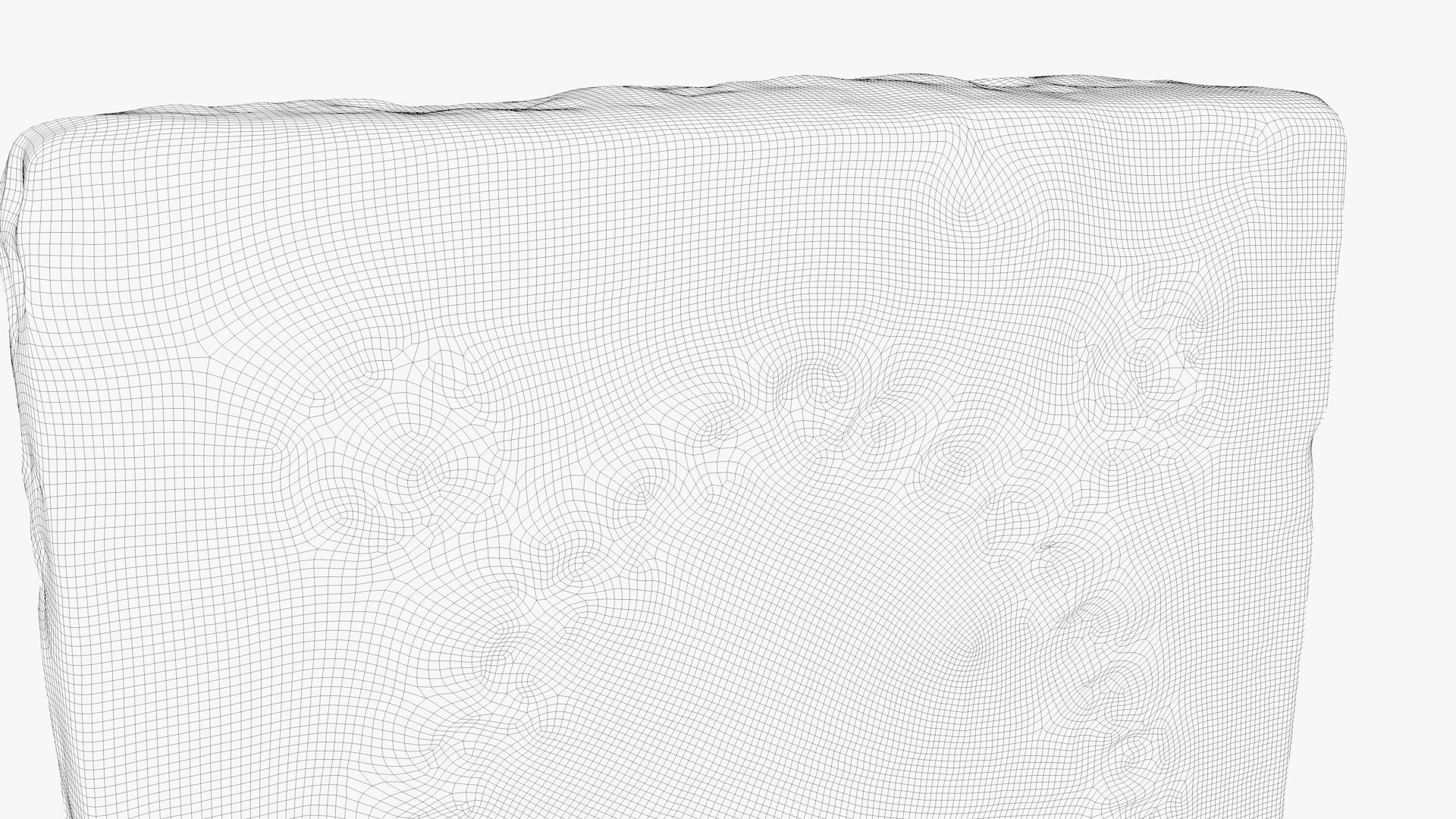 Omayyad dynasty - Funerary stele of Chellah Low-poly 3D model_9