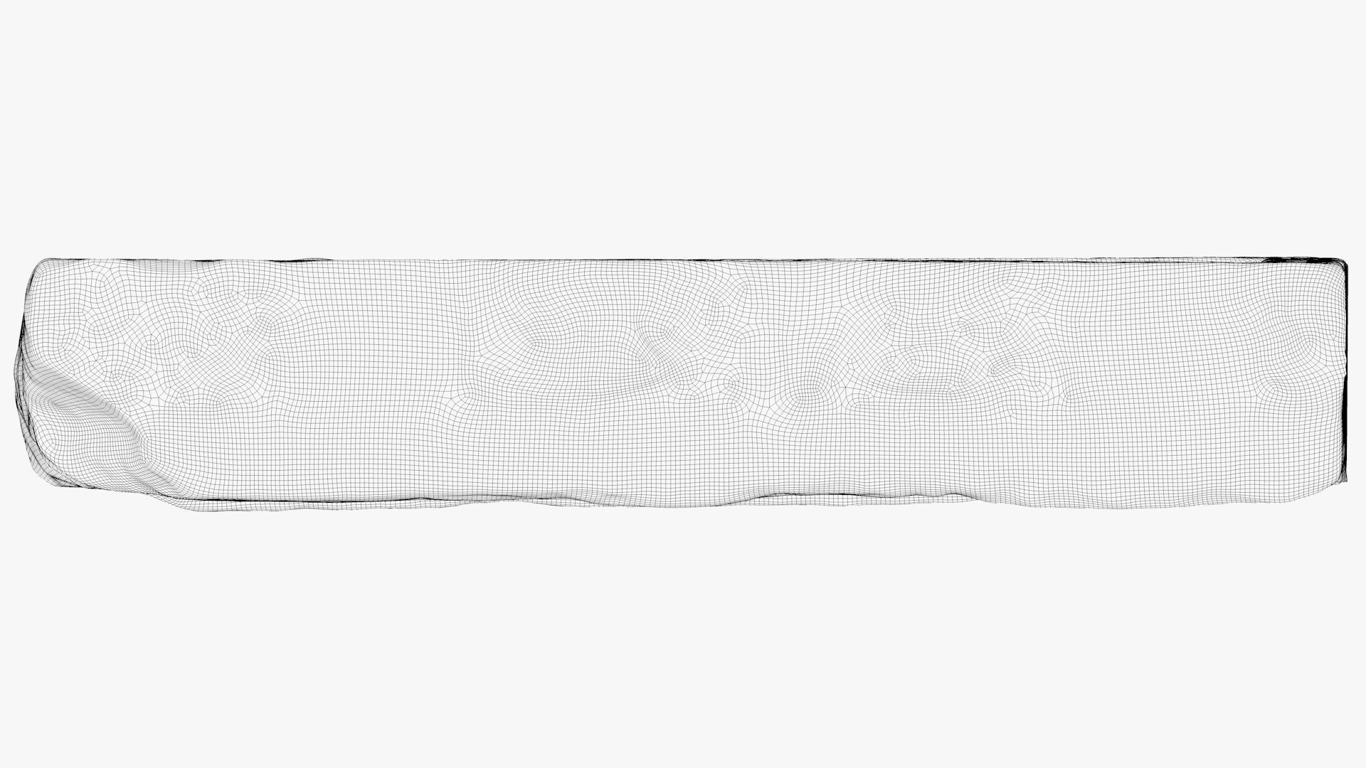 Omayyad dynasty - Funerary stele of Chellah Low-poly 3D model_20