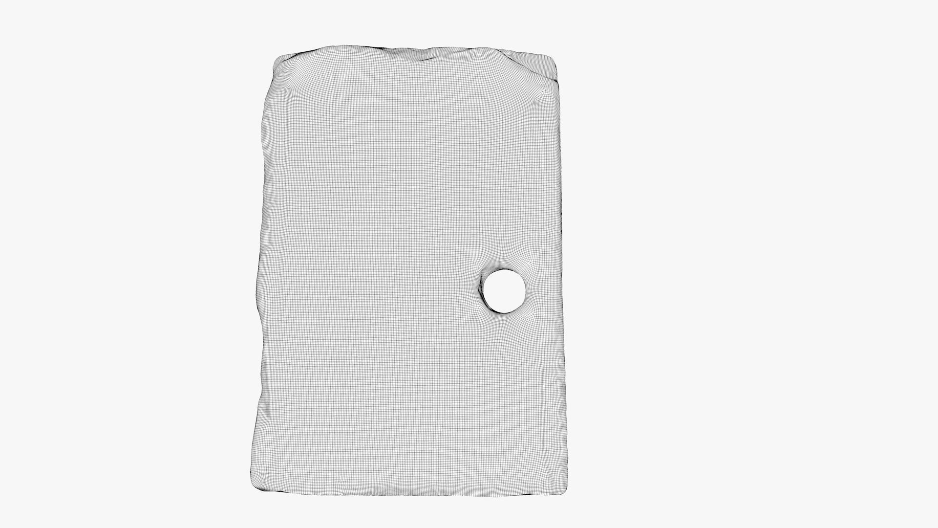 Omayyad dynasty - Funerary stele of Chellah Low-poly 3D model_16