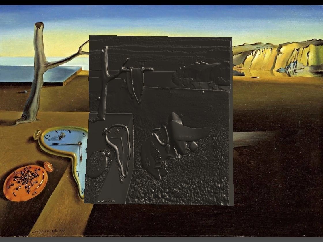 Dali 3d model The Persistence of Memory 3D print model_23