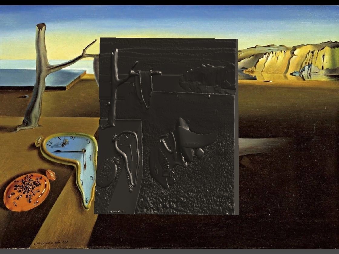 Dali 3d model The Persistence of Memory 3D print model_24