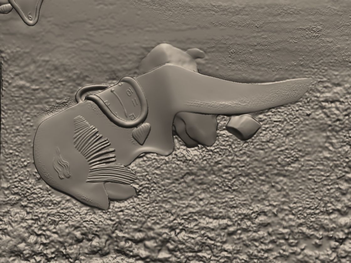 Dali 3d model The Persistence of Memory 3D print model_15