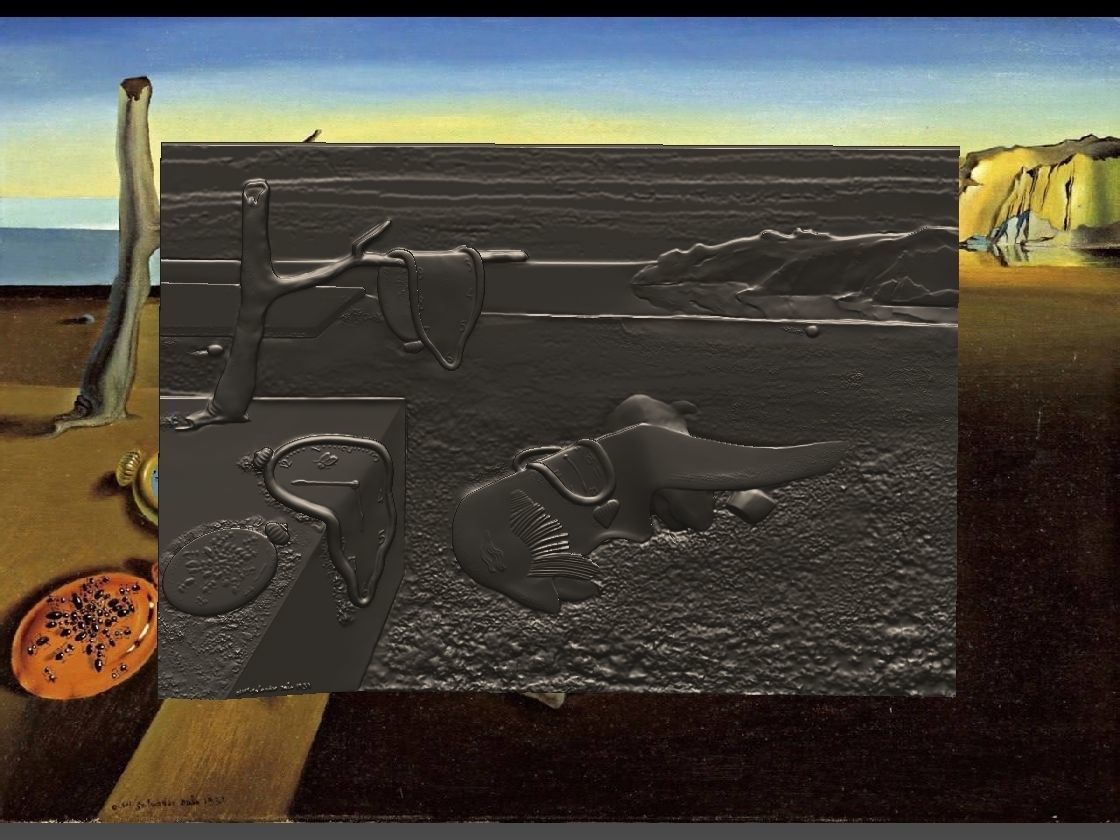 Dali 3d model The Persistence of Memory 3D print model_6