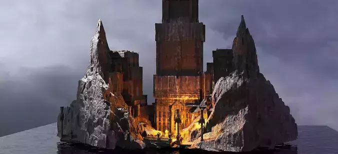 Mining Drake Tower Kitbash 3