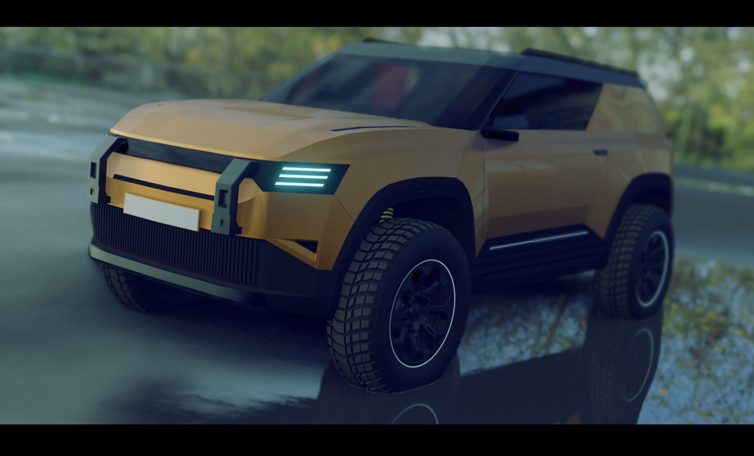 SUV 4x4 Model TS 01 3D model_10