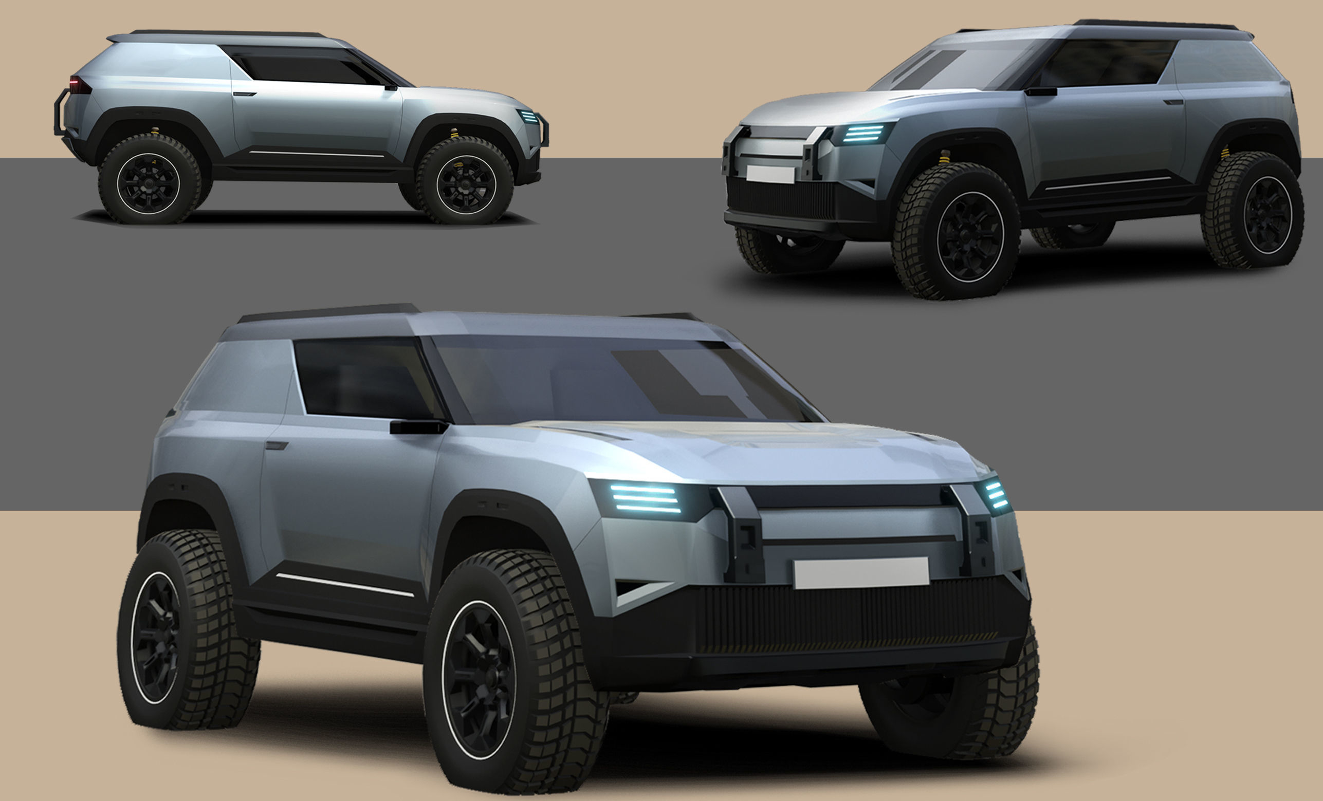 SUV 4x4 Model TS 01 3D model_5