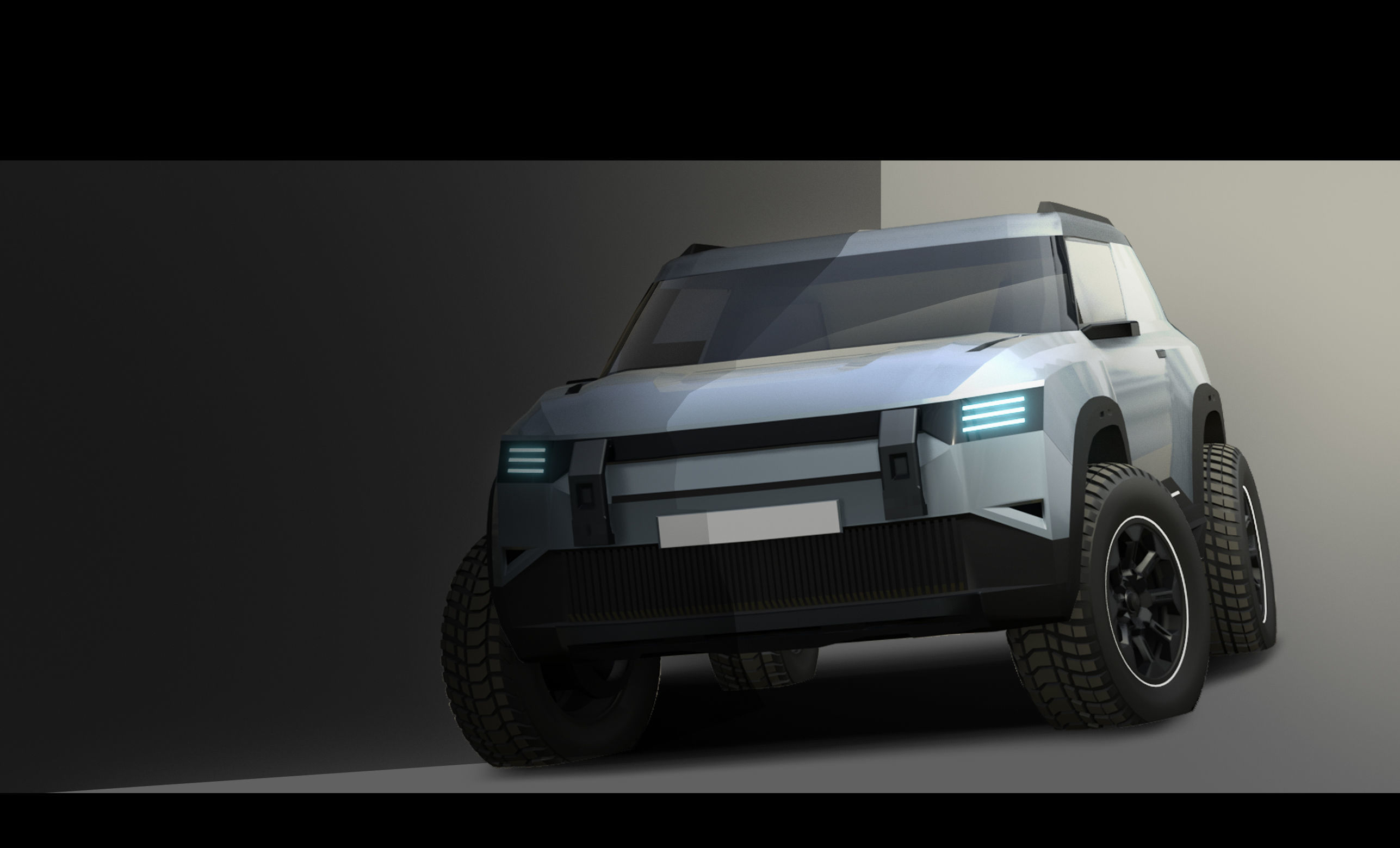 SUV 4x4 Model TS 01 3D model_4
