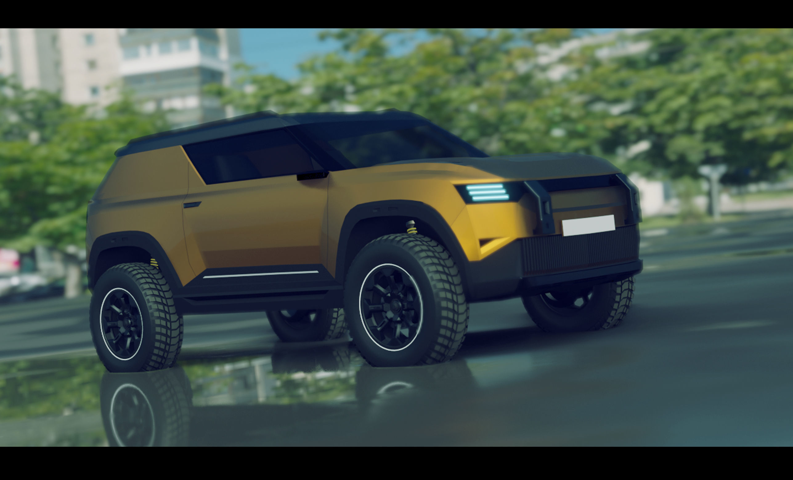 SUV 4x4 Model TS 01 3D model_3