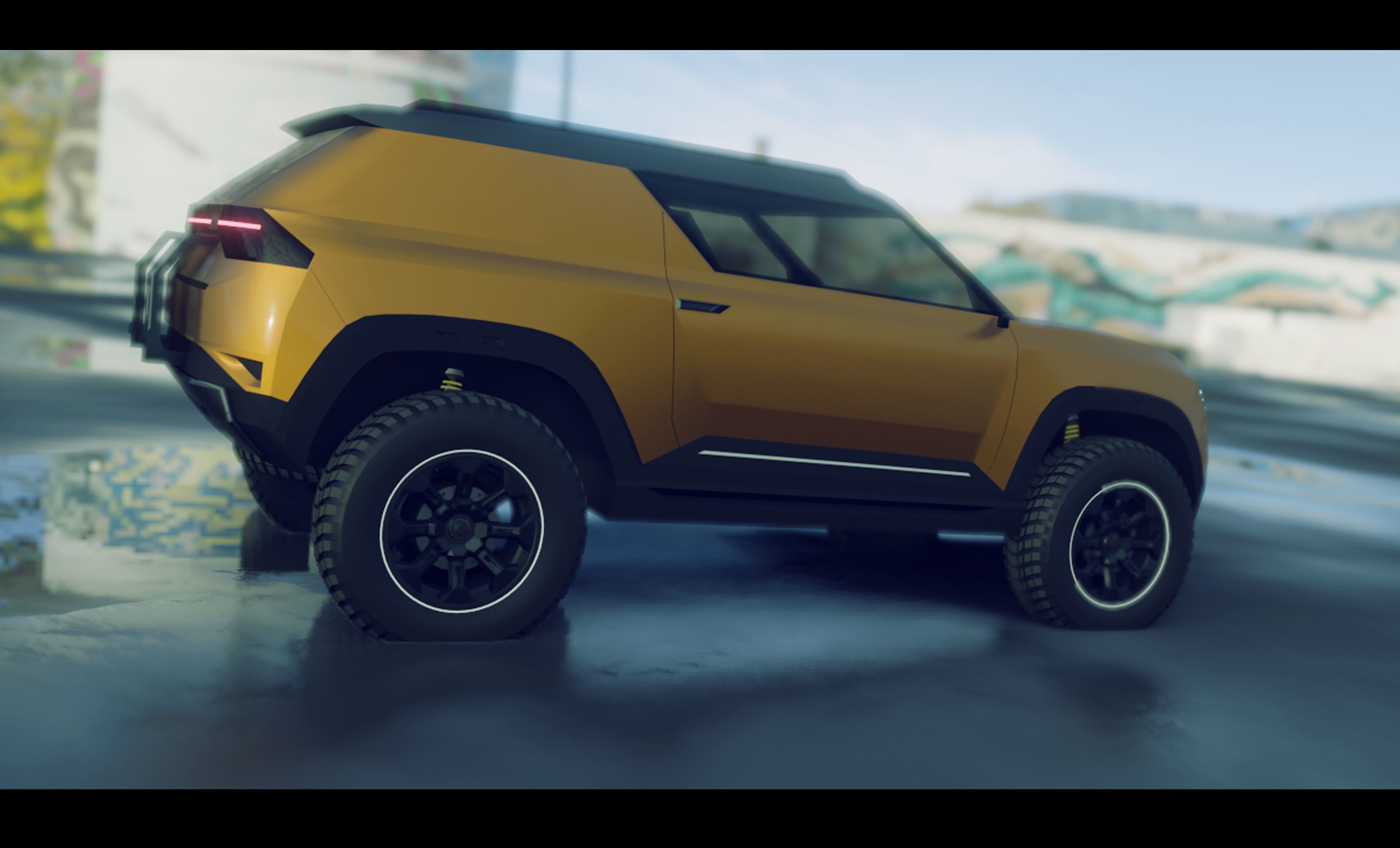 SUV 4x4 Model TS 01 3D model_9