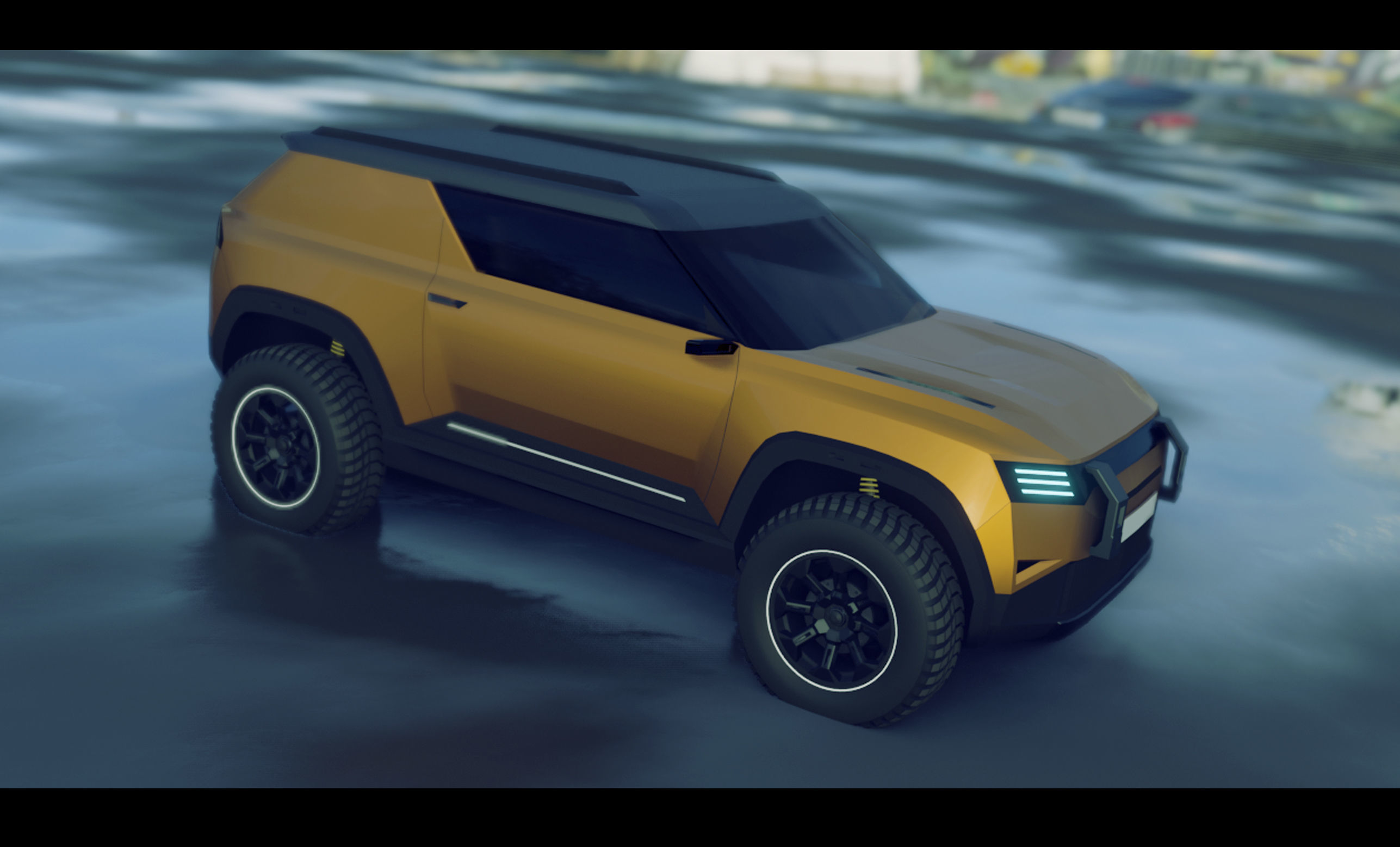 SUV 4x4 Model TS 01 3D model_11