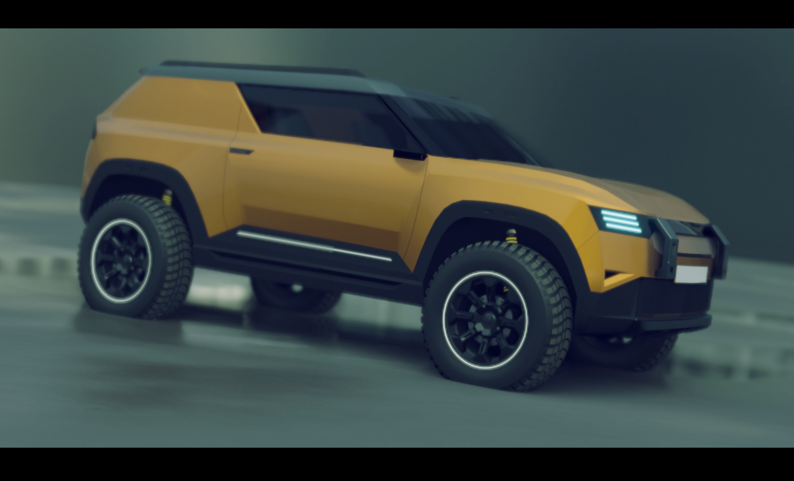 SUV 4x4 Model TS 01 3D model_7