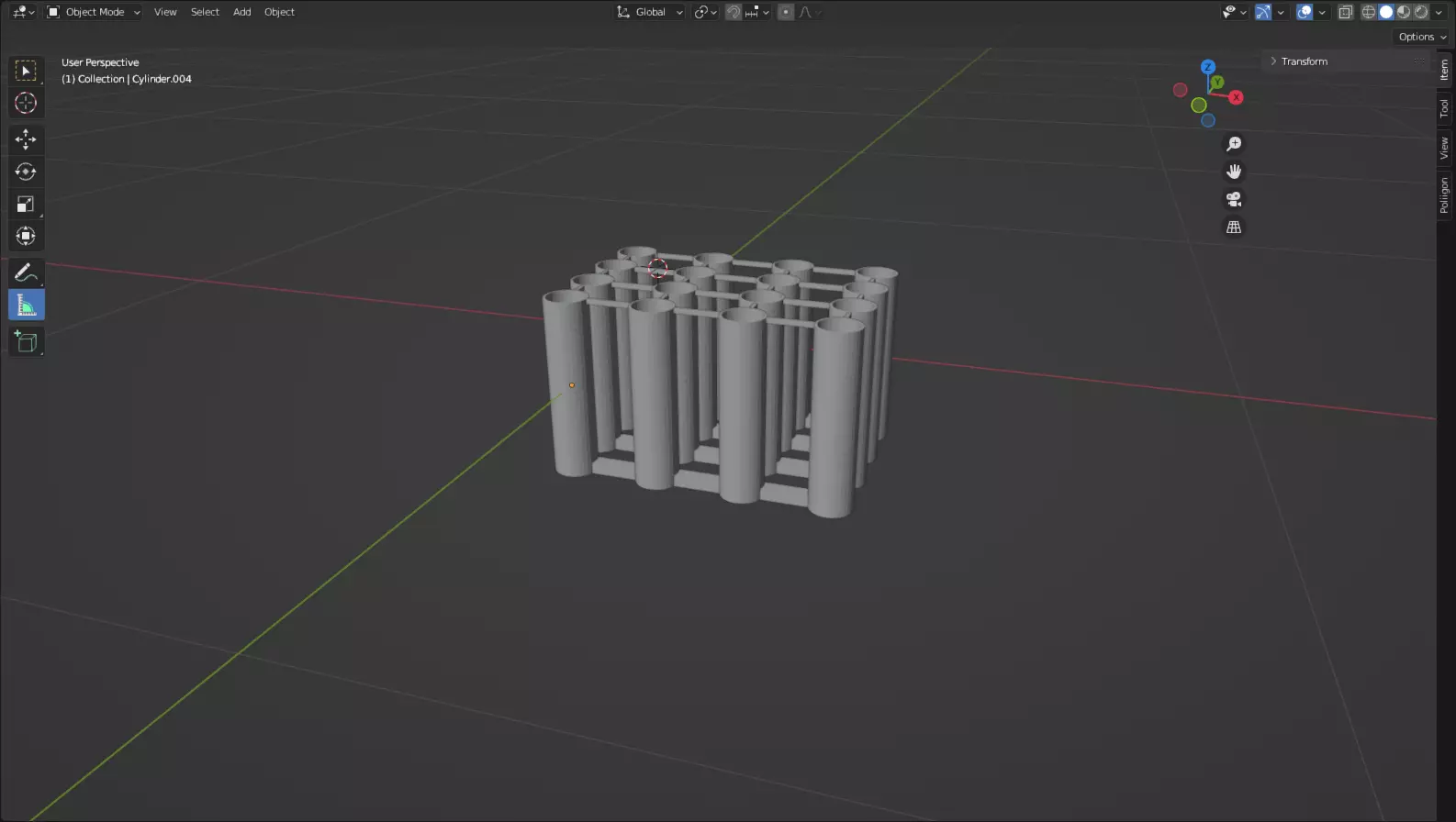 Simple Marker or paintbrush holder 3D print model