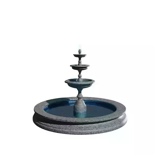 The fountain - Free 3D model