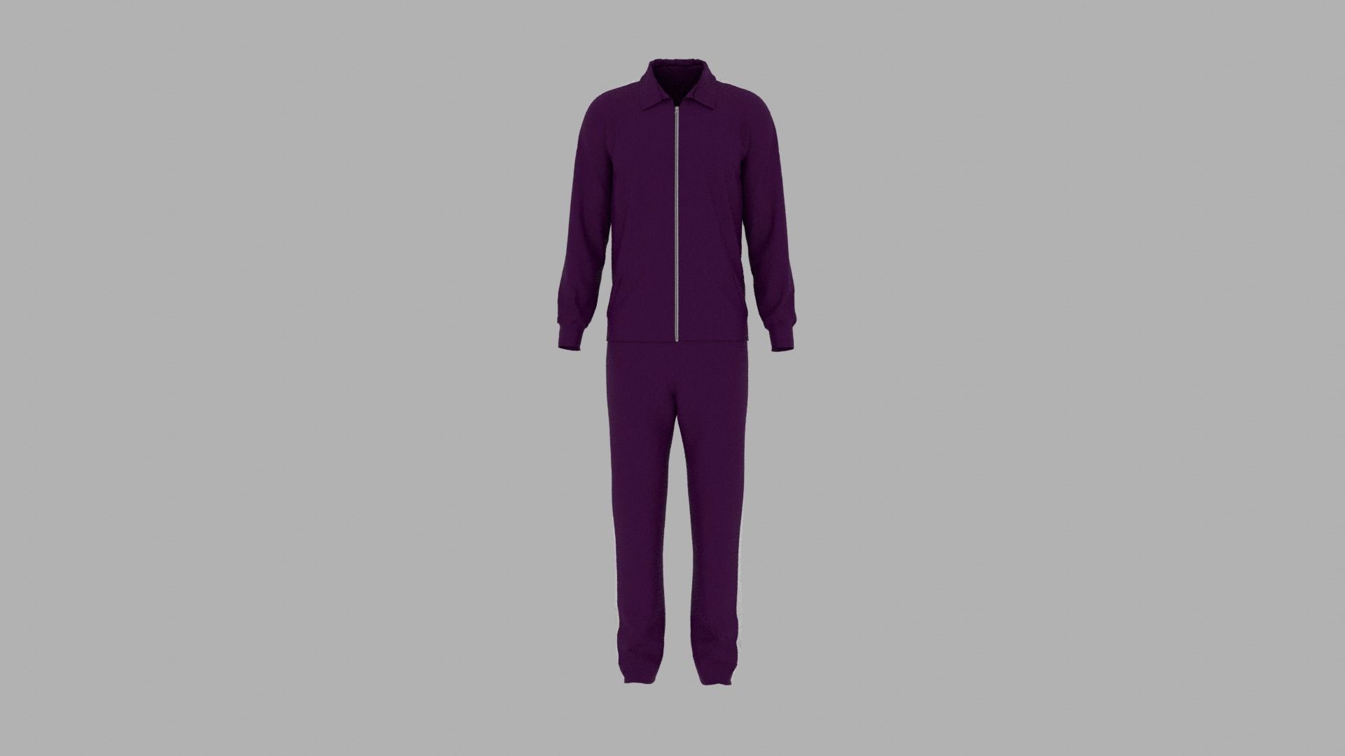 Sport Suit Low-poly 3D model_1