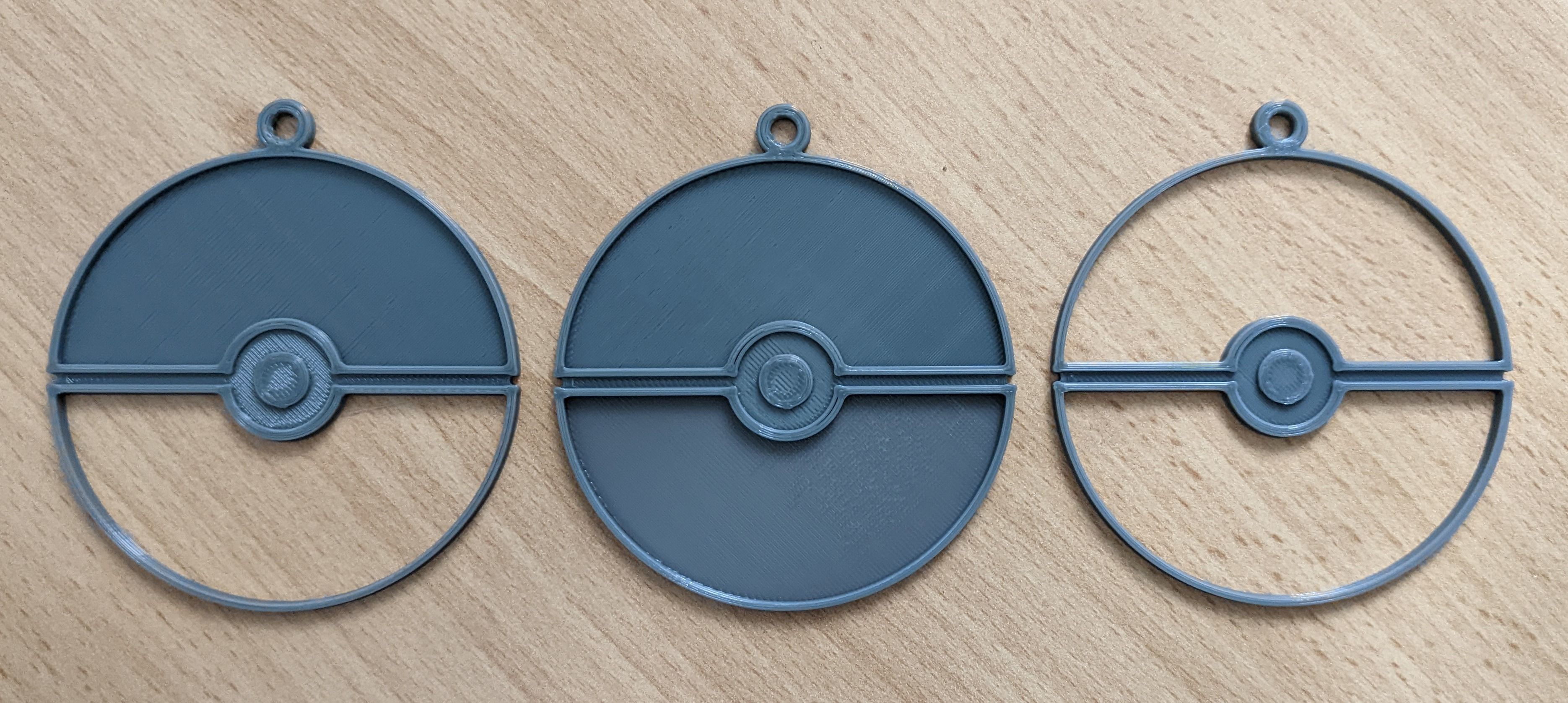 Pokemon Pokeball Christmas Decoration 3D print model_5