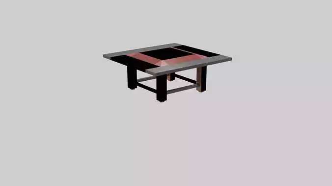 low  poly table