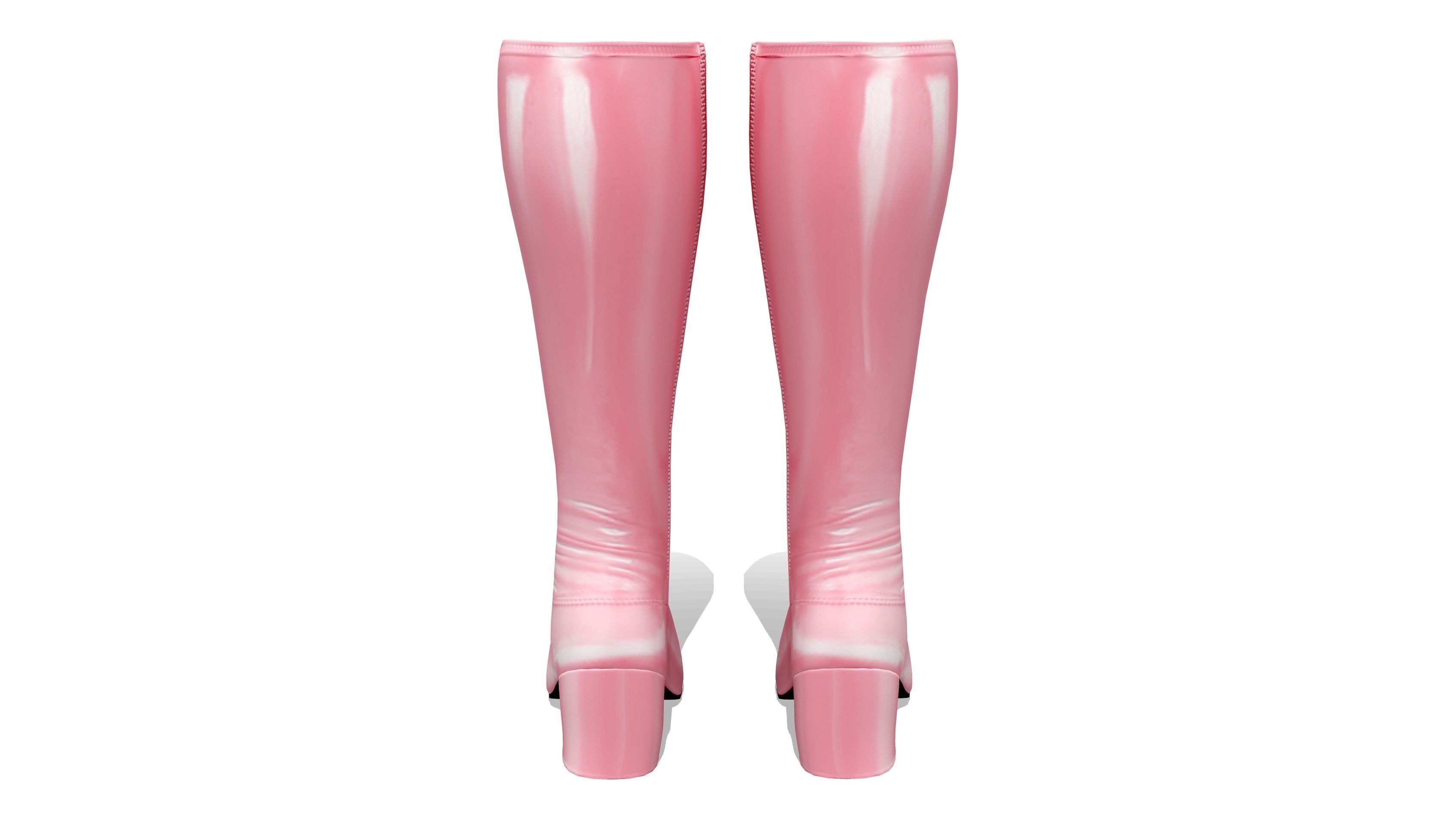 Go Go Boots Low-poly 3D model_7