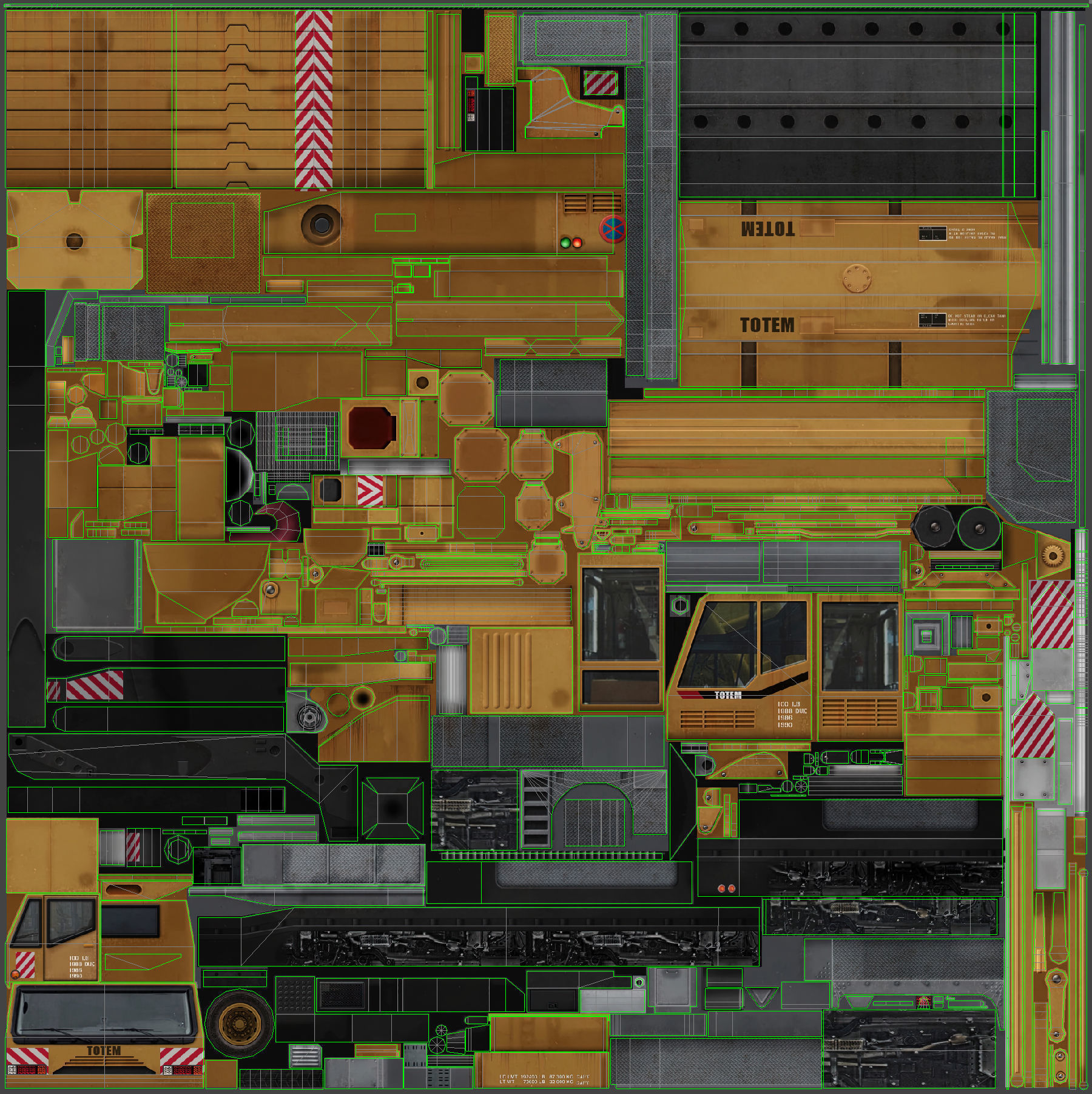 crane AC-1000 3D model_4