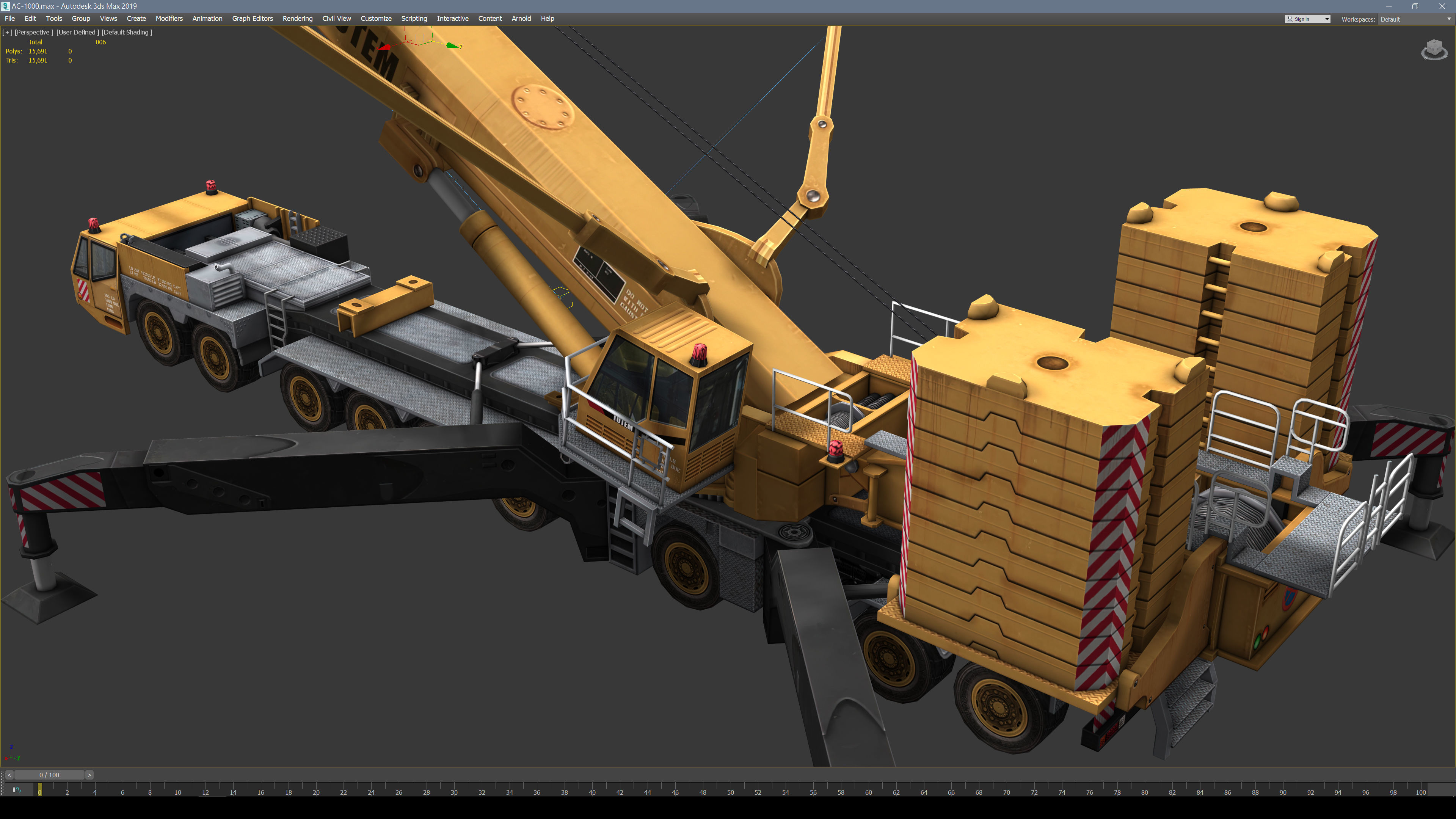 crane AC-1000 3D model_5