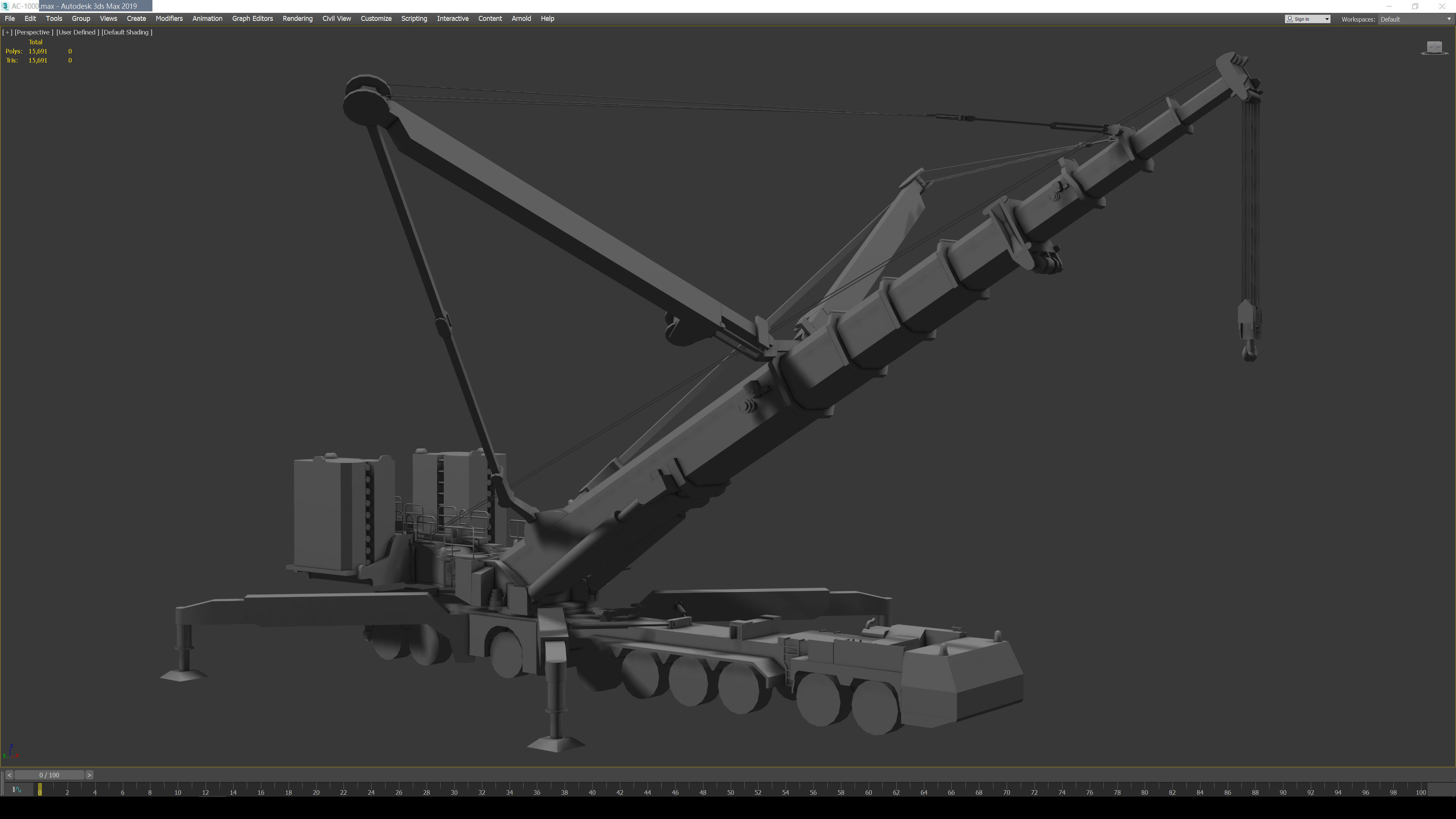 crane AC-1000 3D model_1