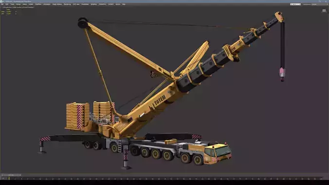 crane AC-1000 3D model