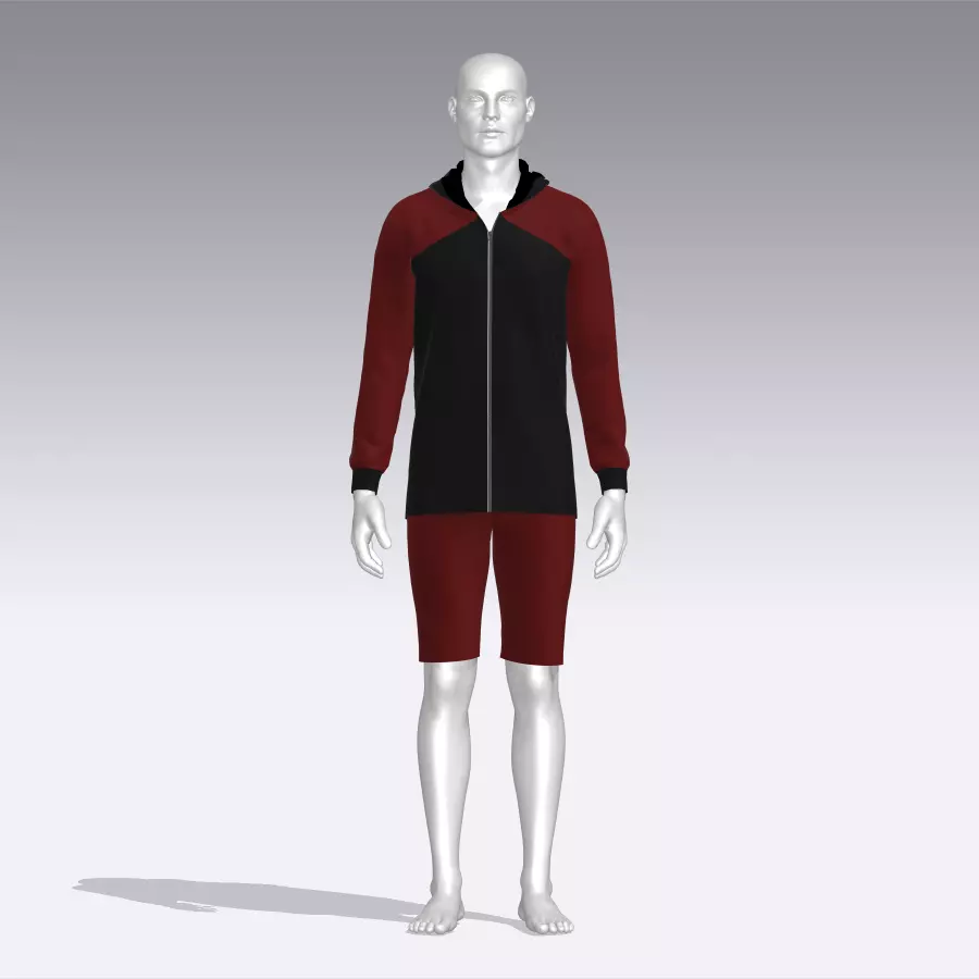Sport Suit Low-poly 3D model