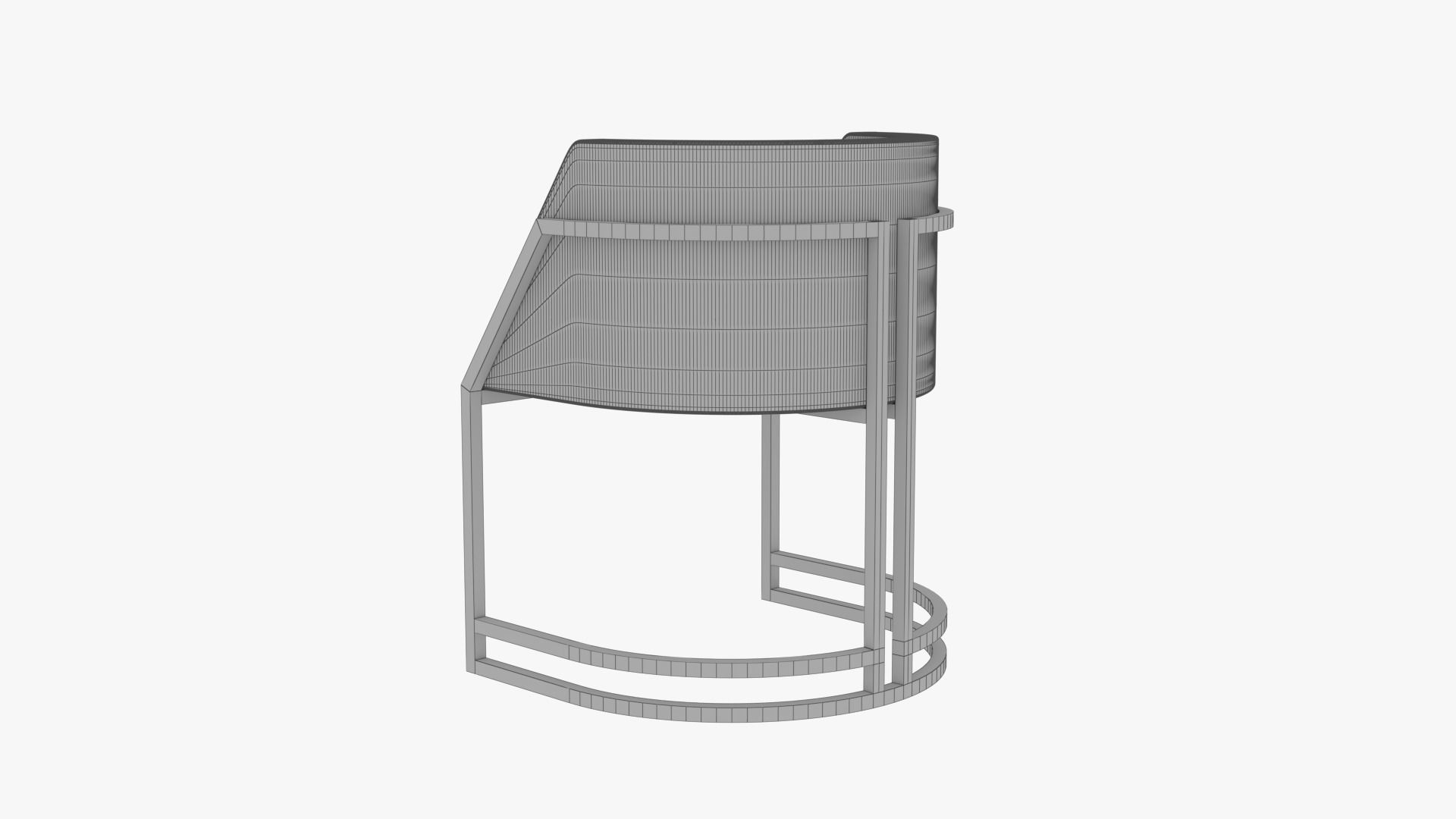 chair bar 3D model_13