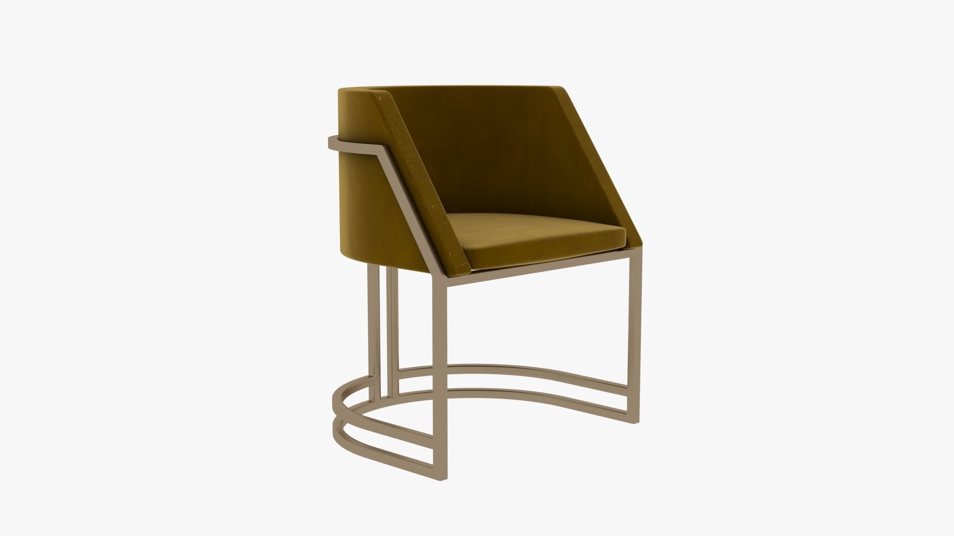 chair bar 3D model_2