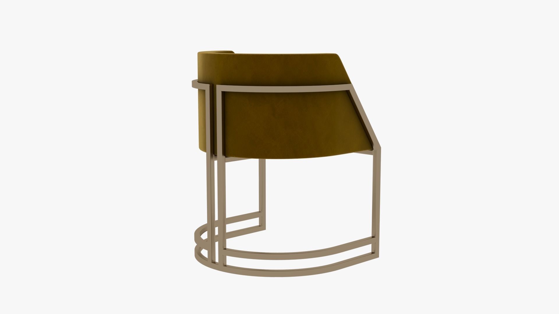 chair bar 3D model_4
