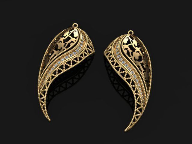 Traditional Gold Set 3D print model_4