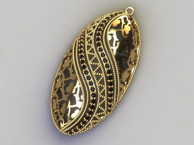 Traditional Gold Set 3D print model_1