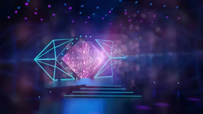  Concert stage 3D model