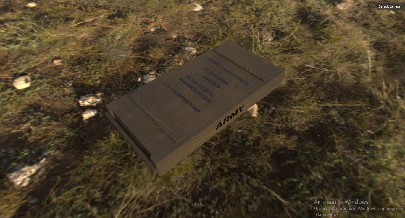 Custum cases ready for game Low-poly 3D model_1