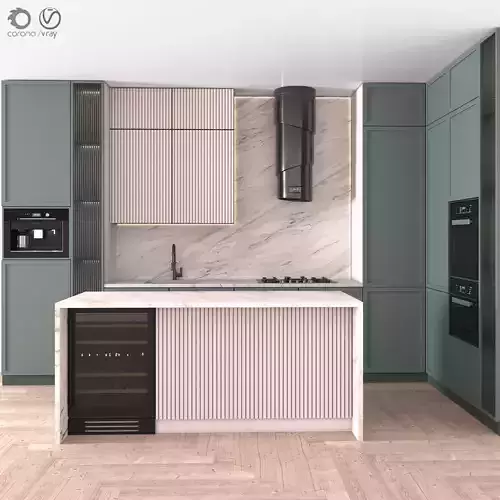 Kitchen Neoclassic 39 - Corner Kitchen