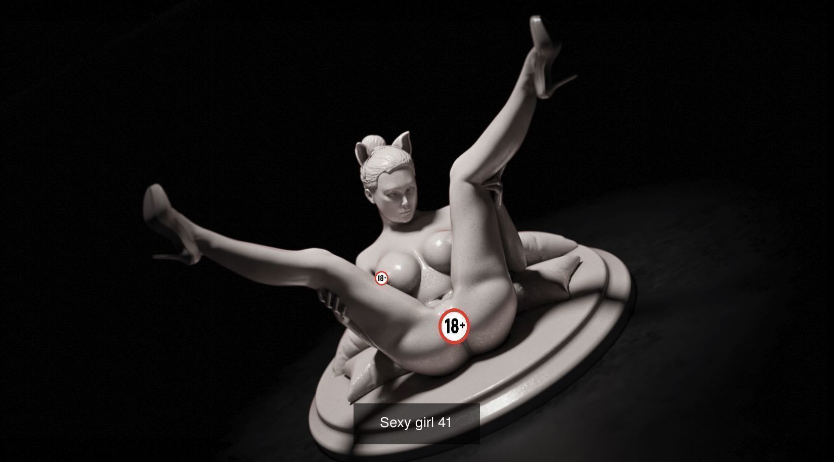 Sexy Girls - Mega pack Vol 1 3D Model Collection_9