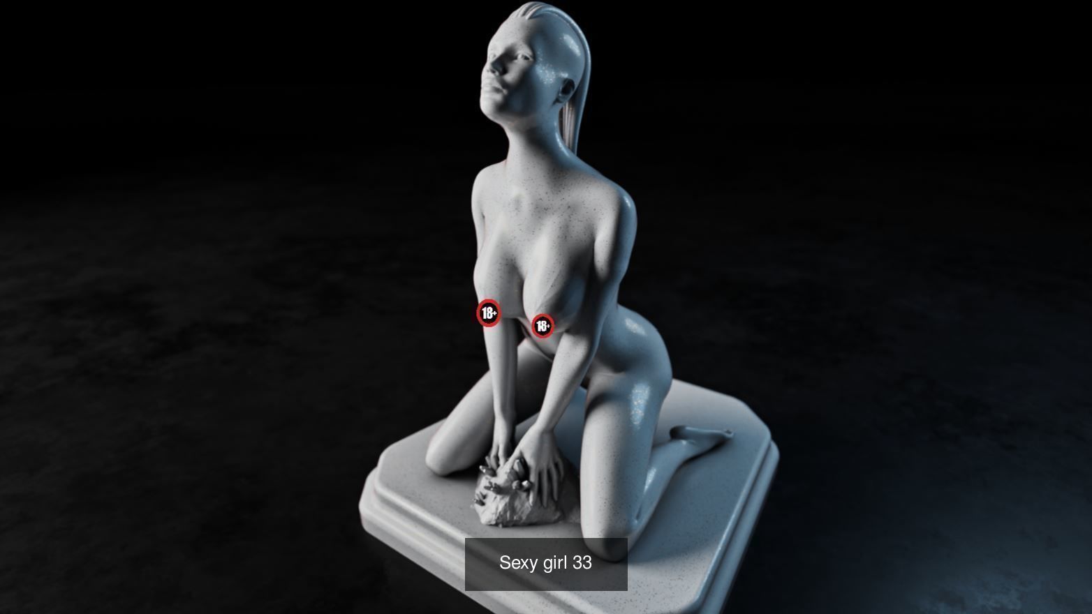 Sexy Girls - Mega pack Vol 1 3D Model Collection_3