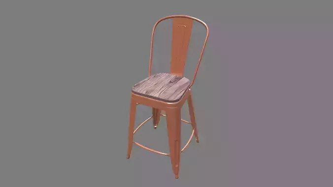 Bar Chair 3D model